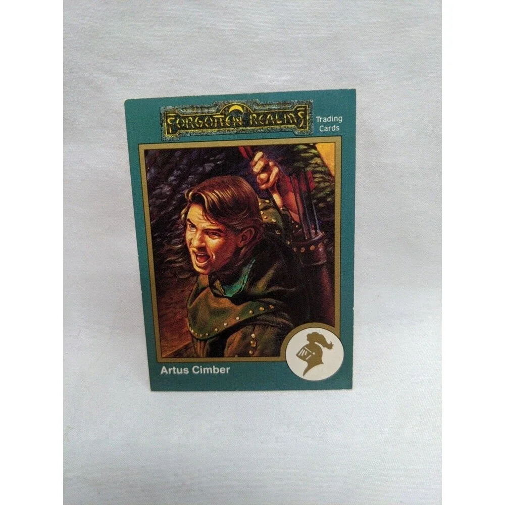 Lot Of (7) TSR 1993 Series Rare Set Forgotten Realms Gold Border Trading Cards